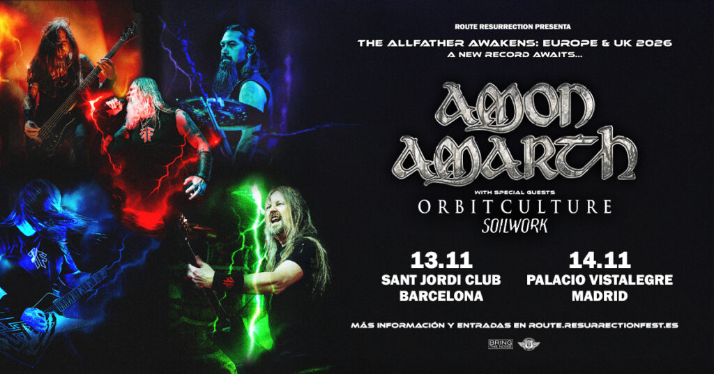Amon Amarth (The Allfather Awakens: Europe & UK 2026)